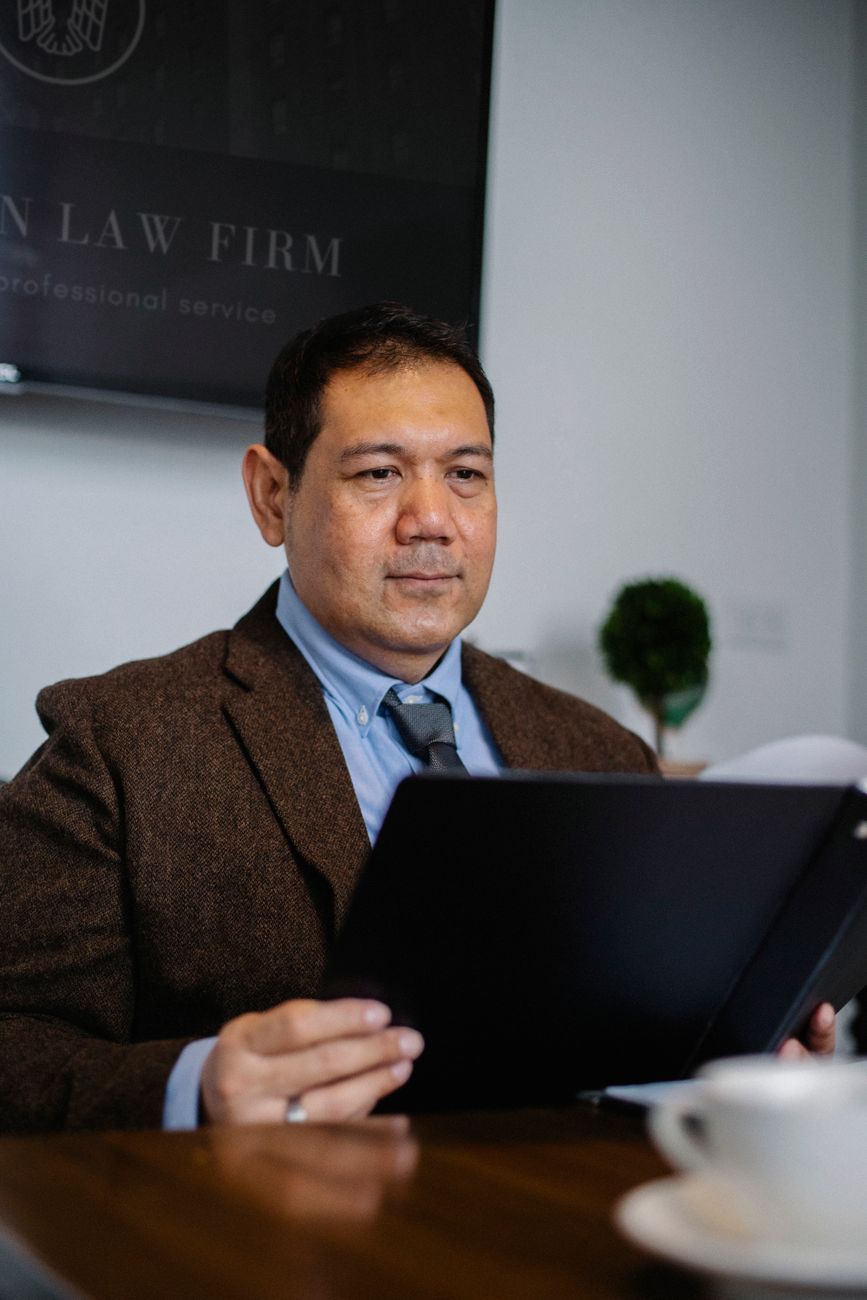 Corporate legal executive portrait